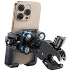 Motor telefoonhouder met trillingsdemping – stuurmontage