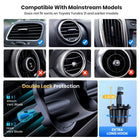 Autotelefoonhouder met klem – 360° draaibaar