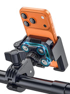 Motor telefoonhouder met trillingsdemping – stuurmontage